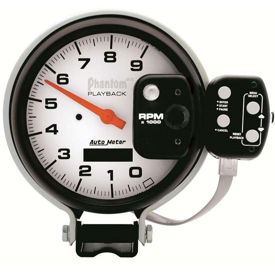 Auto Meter 5899 Phantom Shift-Lite Tachometer
