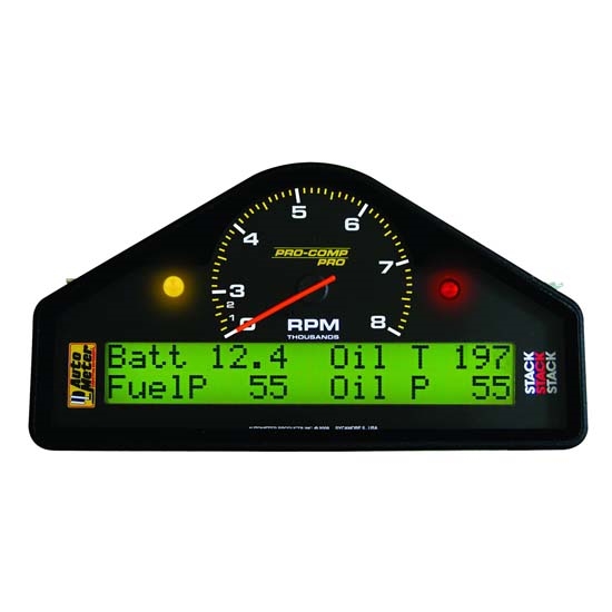 AutoMeter 6011 Analog/Digital LCD Dash Gauge Display