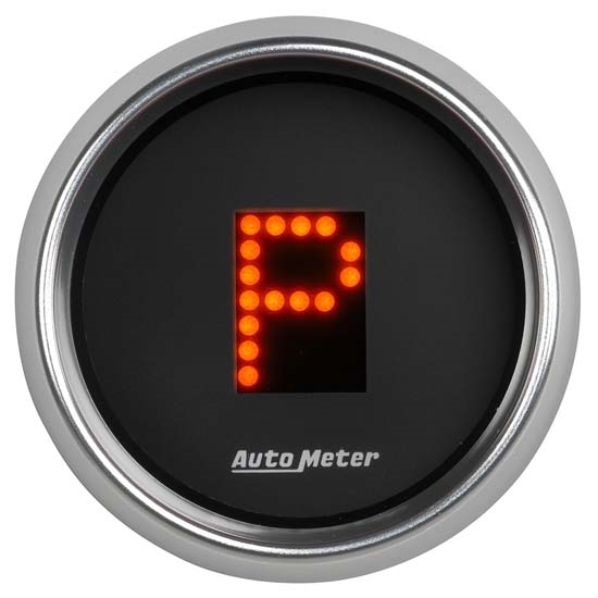 AutoMeter 6150 Cobalt Digital PRNDL Trans Shift Indicator Gauge