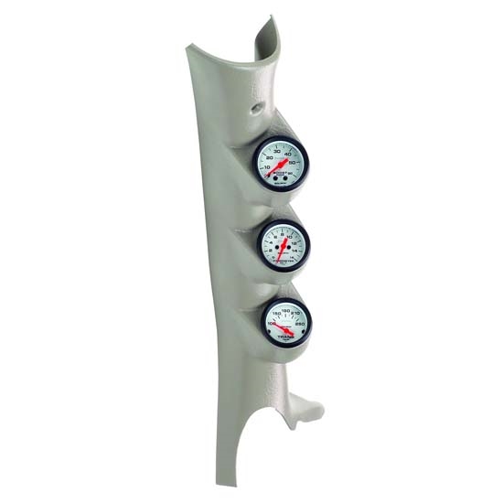 AutoMeter 7098 Phantom Triple Gauge Pillar Kit, Diesel, 0305 Ram