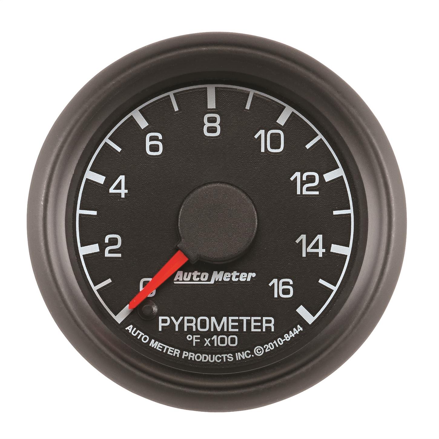 AutoMeter 8444 Pyrometer Gauge, 2 1/16 Inch, 1600 Deg., Ford