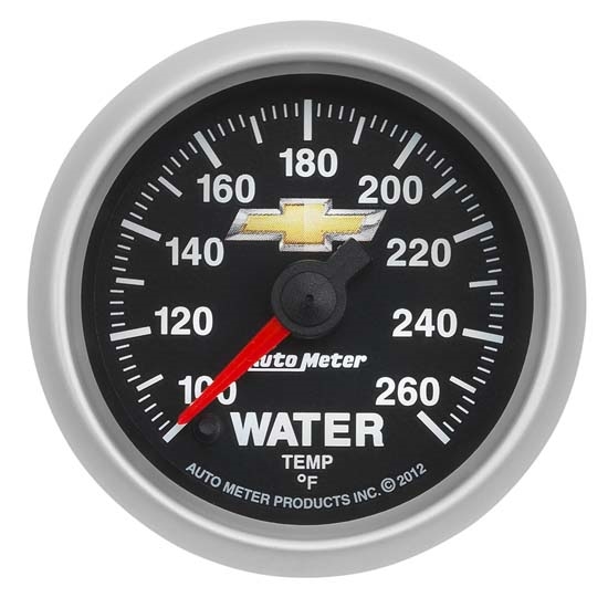 AutoMeter 880446 GM COPO Camaro Water Temperature Gauge, 21/16