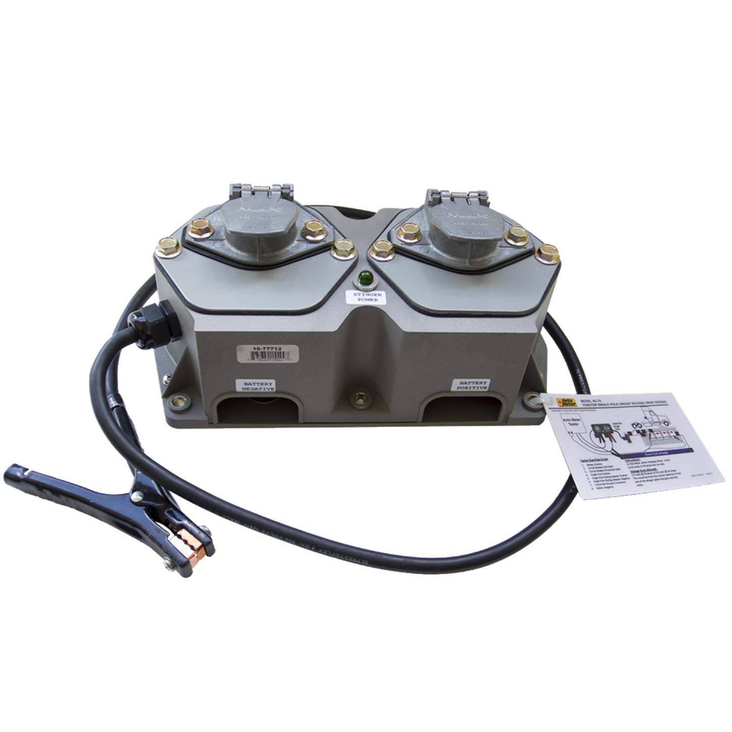 AutoMeter Adapter, Single/Dual Pole, Tractor & Stinger Cord (AC-70)