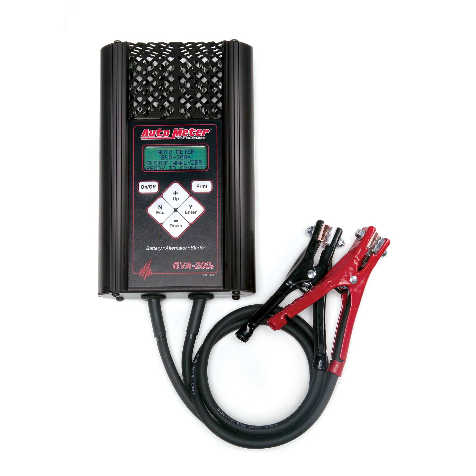 AutoMeter Professional Grade Hand Held Electrical Analyzer 6V & 12V Systems (BVA-200S)