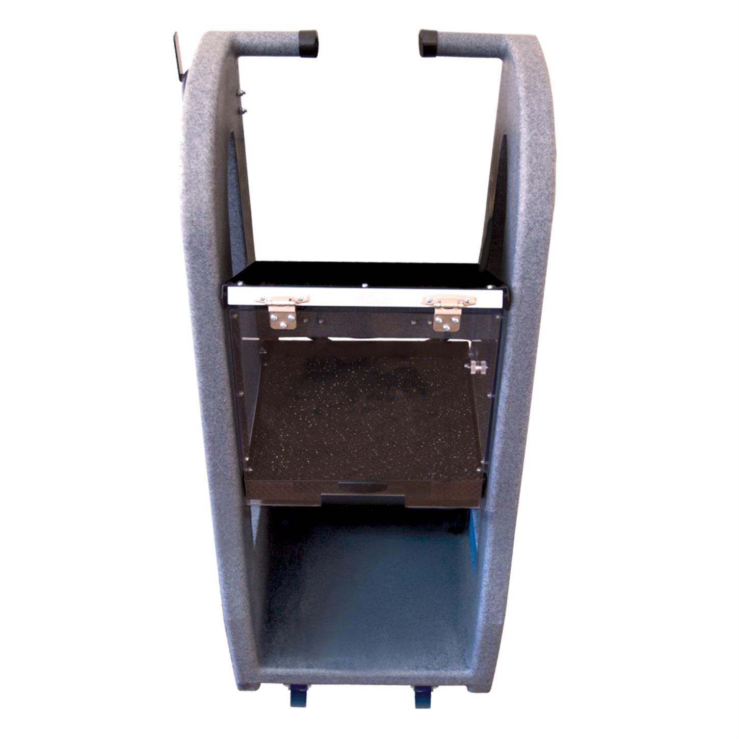 AutoMeter Deluxe Equipment Stand with Front Casters and Bottom Compartment (ES-11)