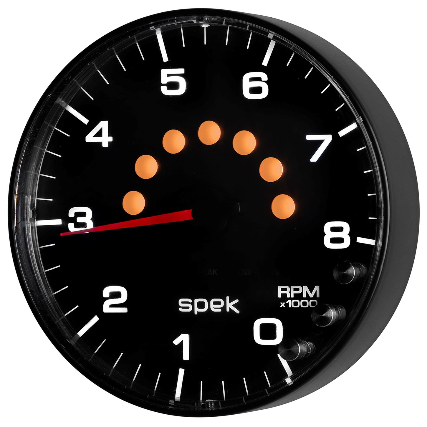 AutoMeter P238328 Spek-Pro Digi. StepperMotor In-Dash Tach Gauge