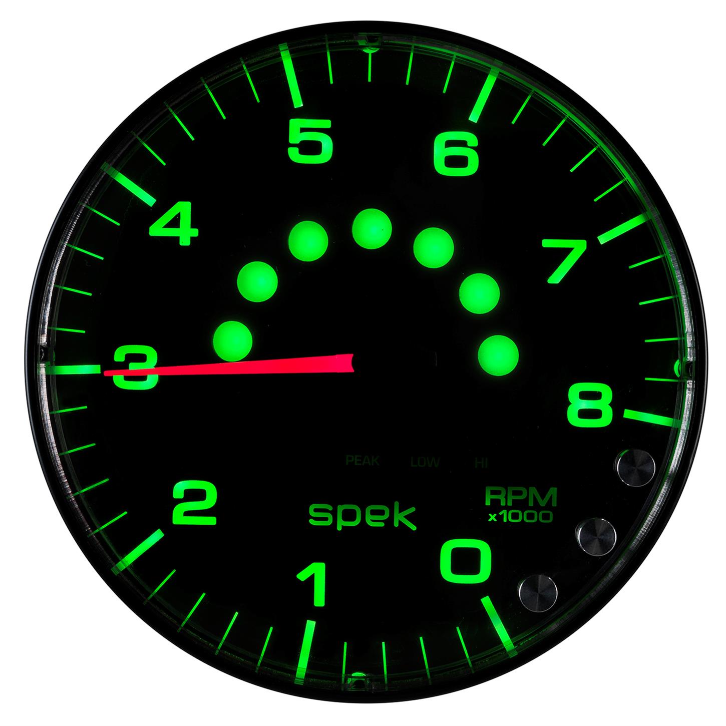 AutoMeter P238328 Spek-Pro Digi. StepperMotor In-Dash Tach Gauge