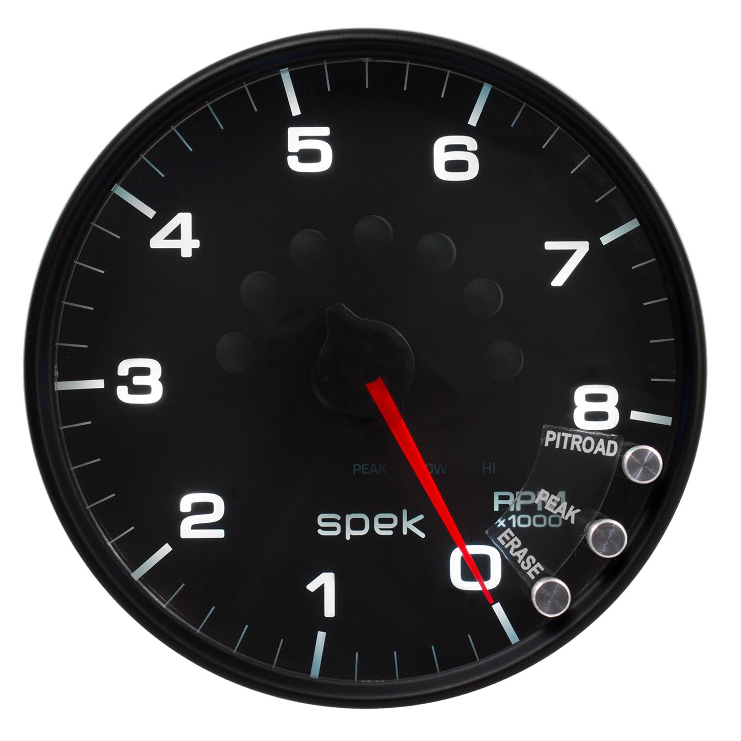AutoMeter P23832 SpekPro Tachometer, 5, 08,000 RPM, Domed Lens