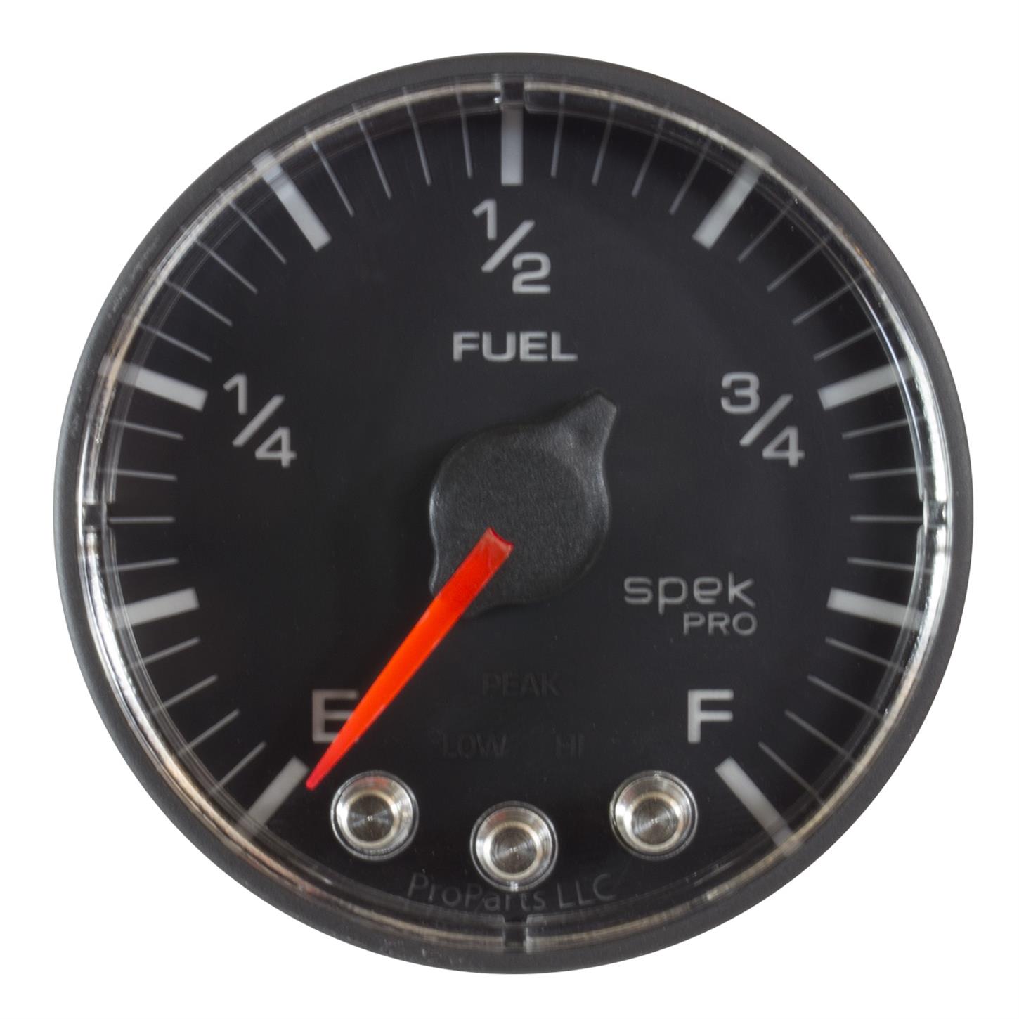 AutoMeter P312328 Fuel Level Gauge, 2 1/16 Inch, 0270 Ohm Black