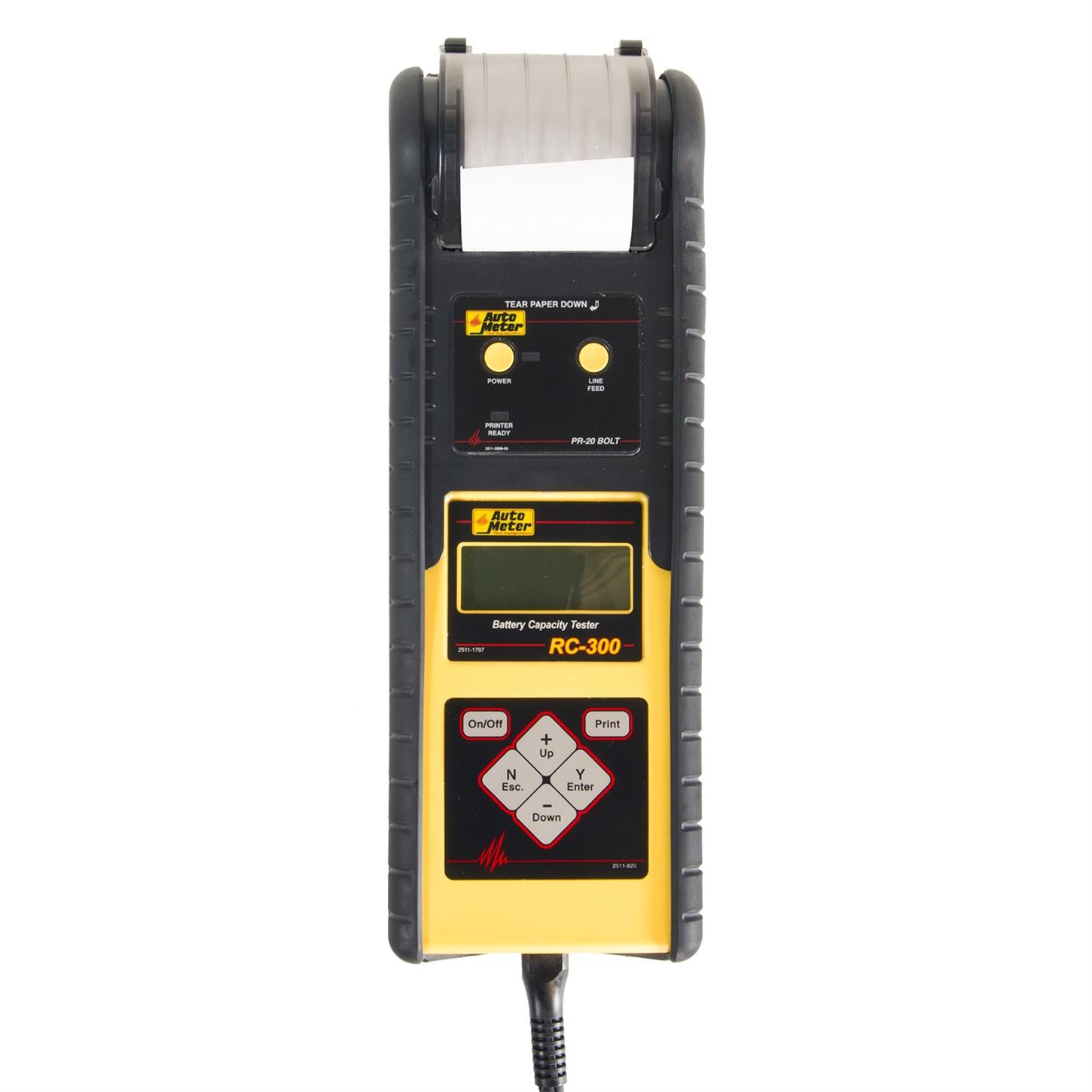 AutoMeter RC-300 Intelligent Handheld Tester with Bolt Printer (RC-300PR)