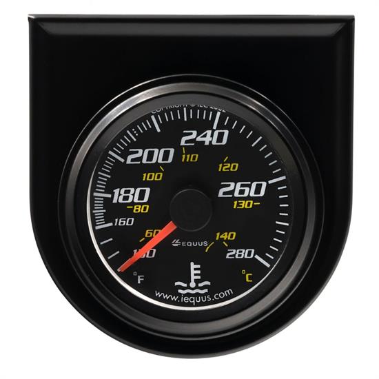 Equus E6242 6000 Series 2 Inch Mech. Water Temp. Gauge,130280Deg