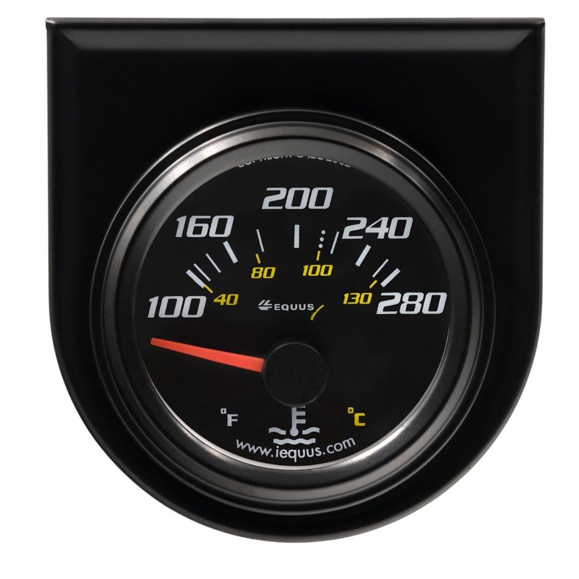 Equus E6262 6000 Series 2 Inch Electric Water Temperature Gauge