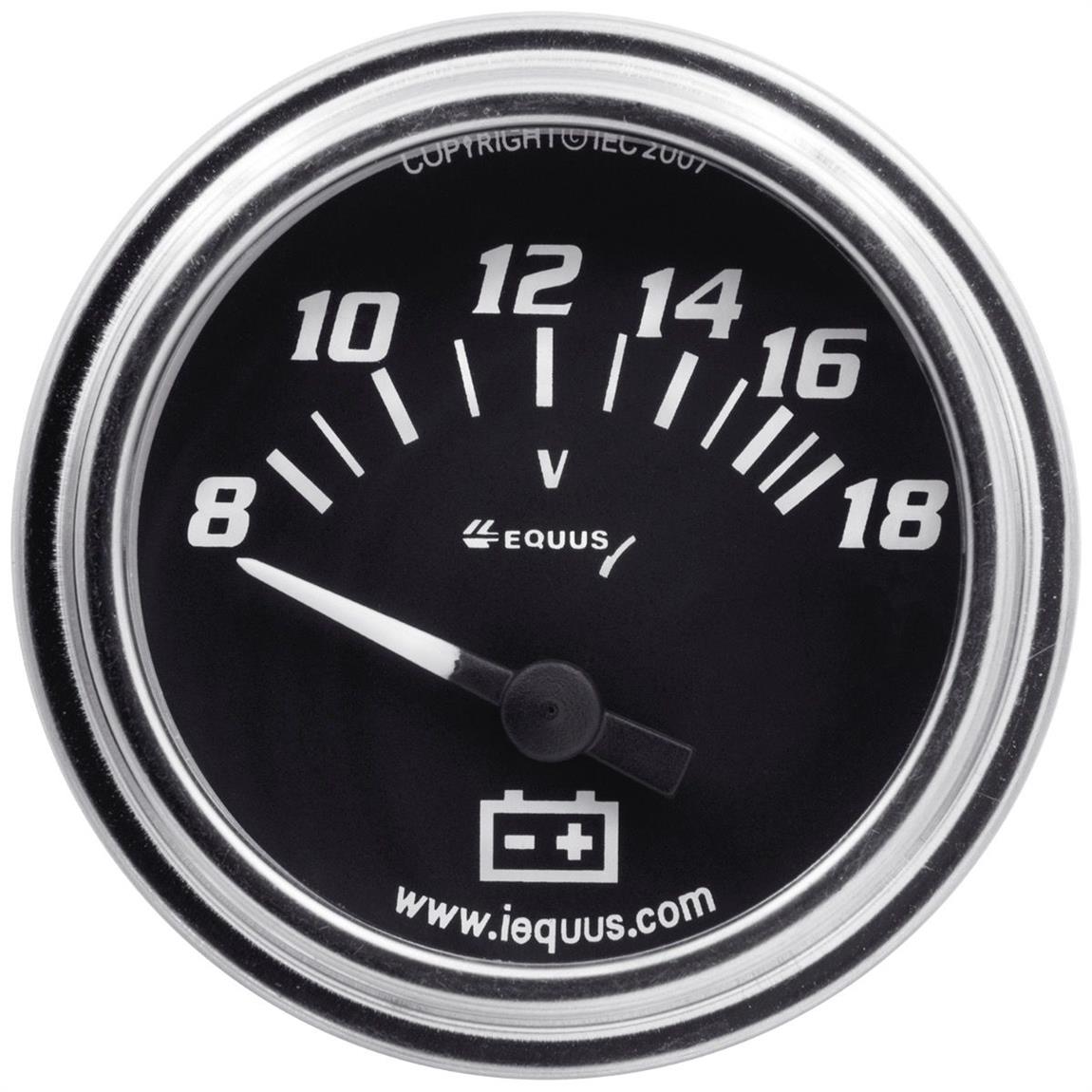 Equus E7500 7000 Series 5Gauge Set, 33/8 Inch Mech. Speedometer