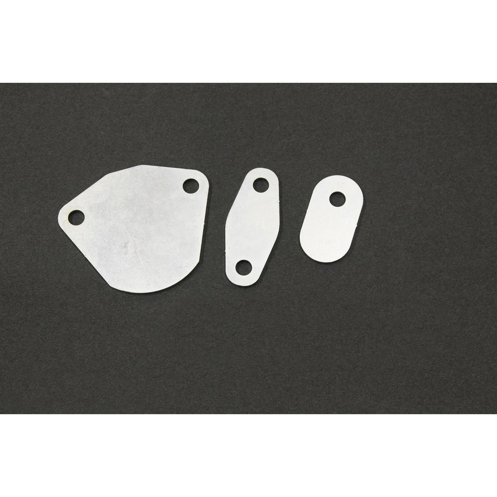 UMI 2100 9397 LT1 EGR BlockOff Plates Kit, Steel Zinc Coated