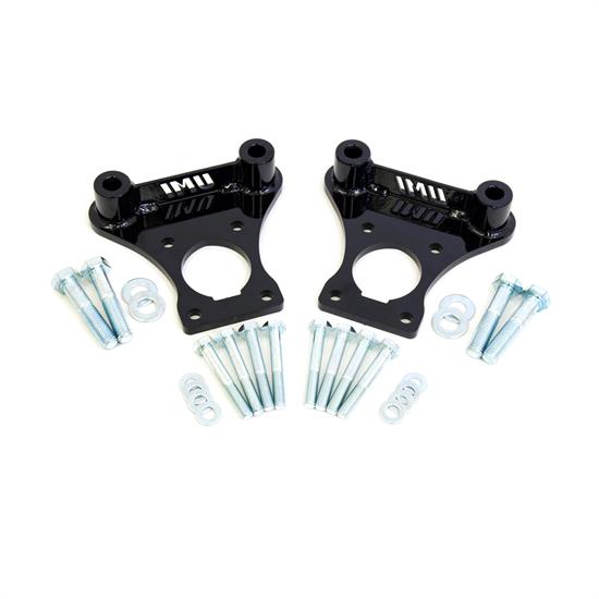 UMI 2120 9302 FBody C5/C6 Brake Conversion Brackets, Black