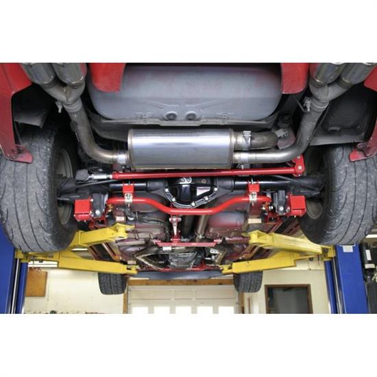 UMI 2245275B 8202 FBody Rear Drag Sway Bar, Stock Rear, Black