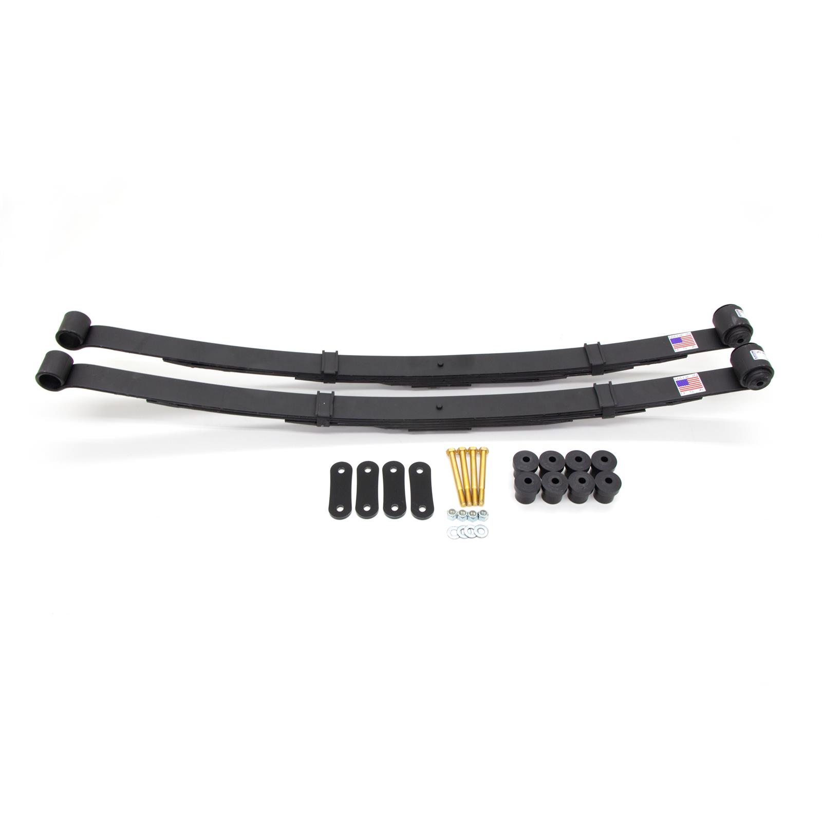 UMI 262025 7081 FBody Rear Leaf Spring Kit, Poly bushings