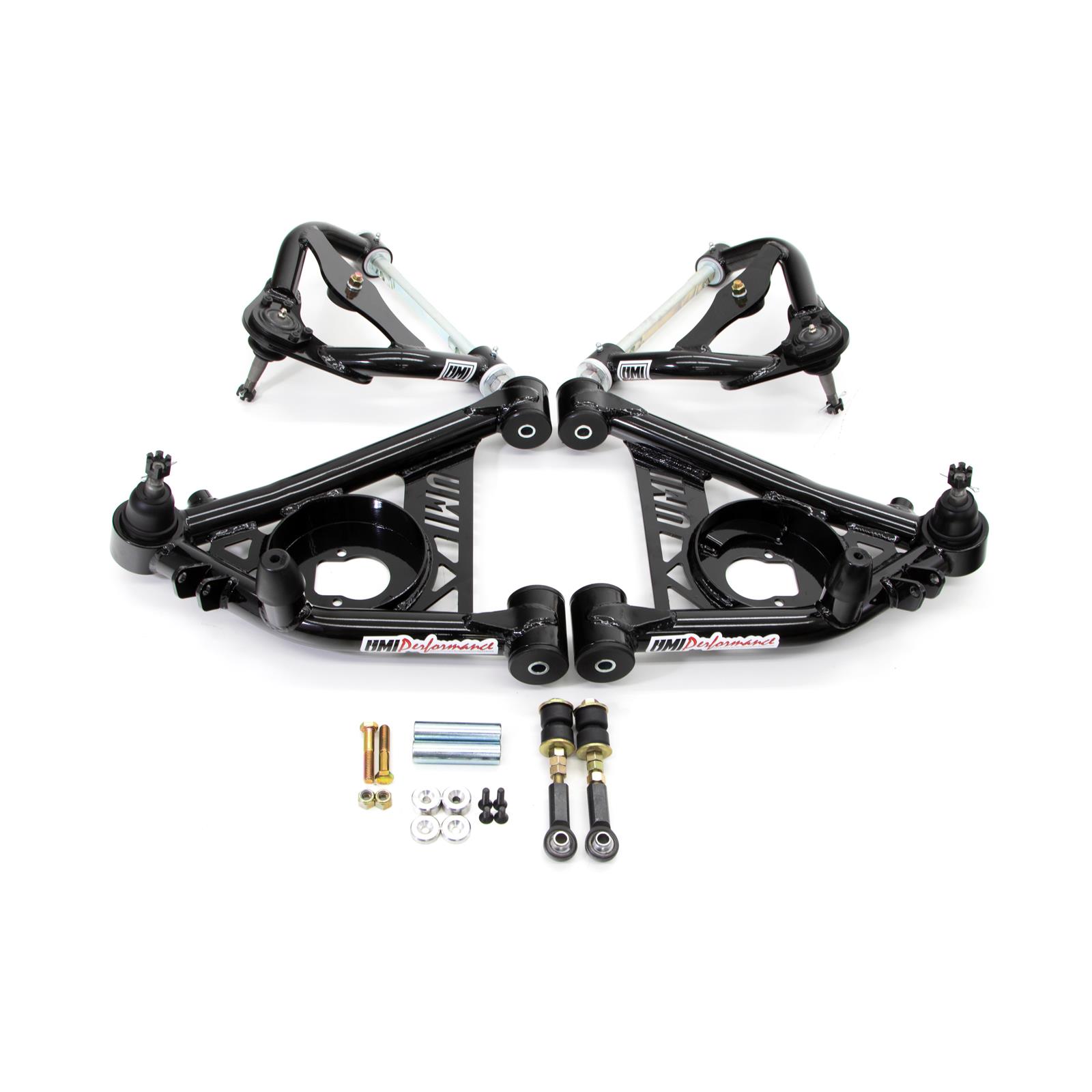 UMI 303133B 7888 GBody, S10 Tubular Front AArms, Poly, Black