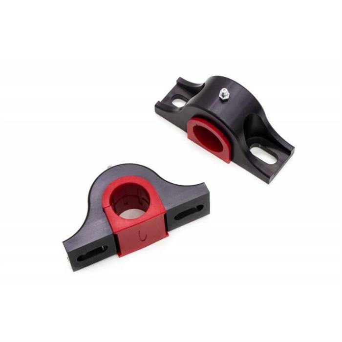 UMI 90048-R Aluminum Front Sway Bar Mounts 1-3/8 Inch, Red