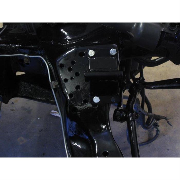 UMI 90051 7492 F/GBody Solid Motor Mounts, Black, Mild Steel