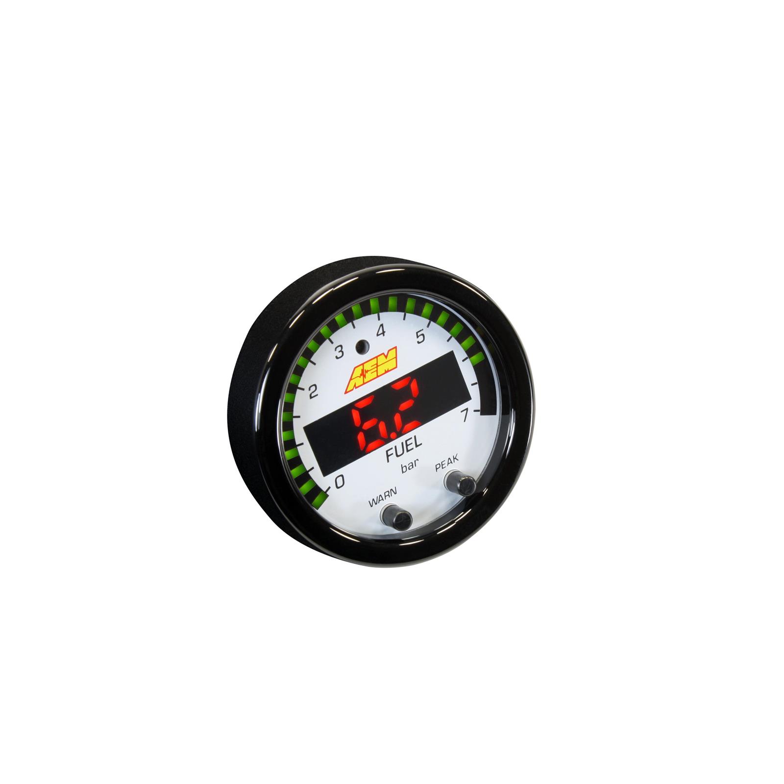30-4401 AEM Digital Oil / Fuel 100 PSI Gauge