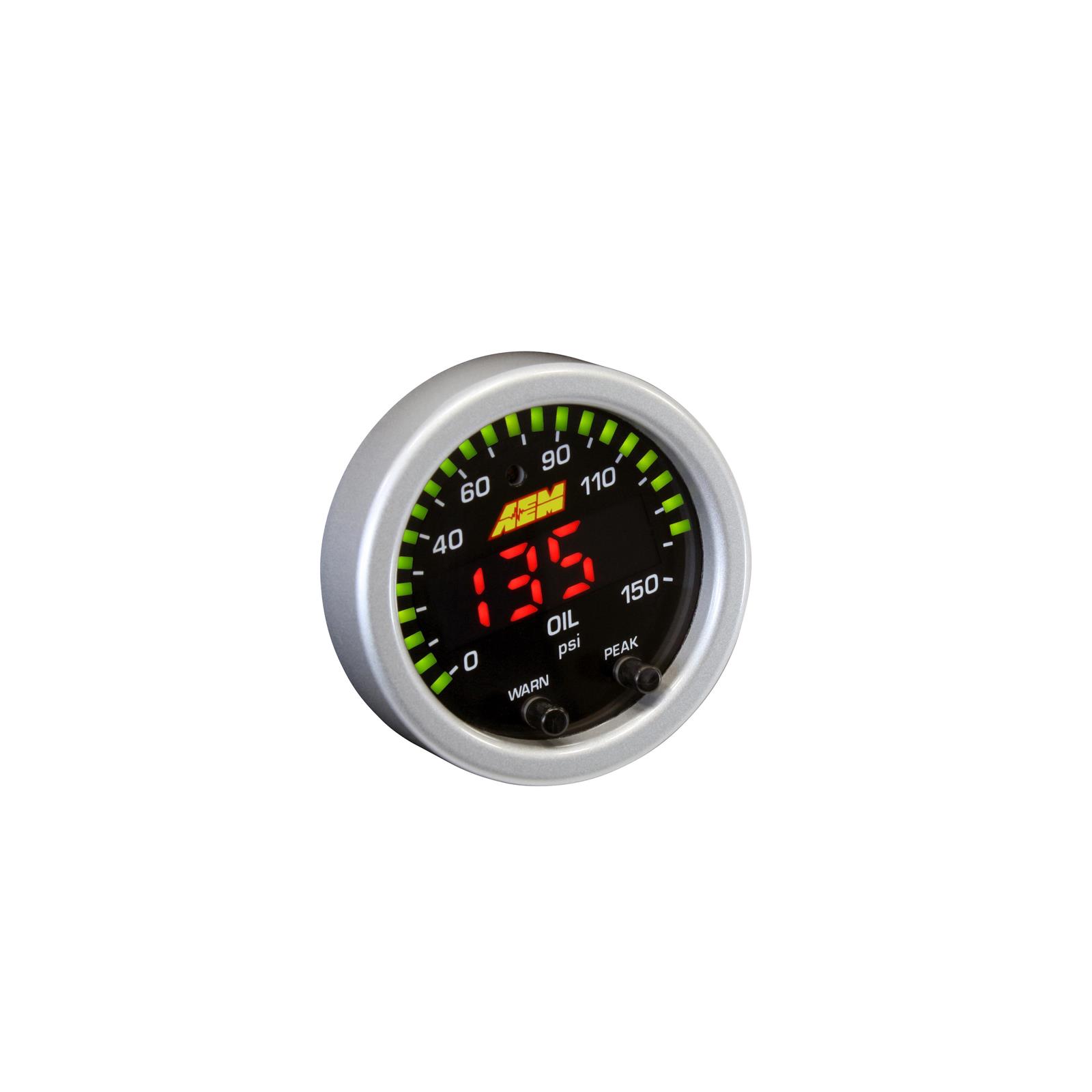 AEM 300307 XSeries Oil Pressure Gauge