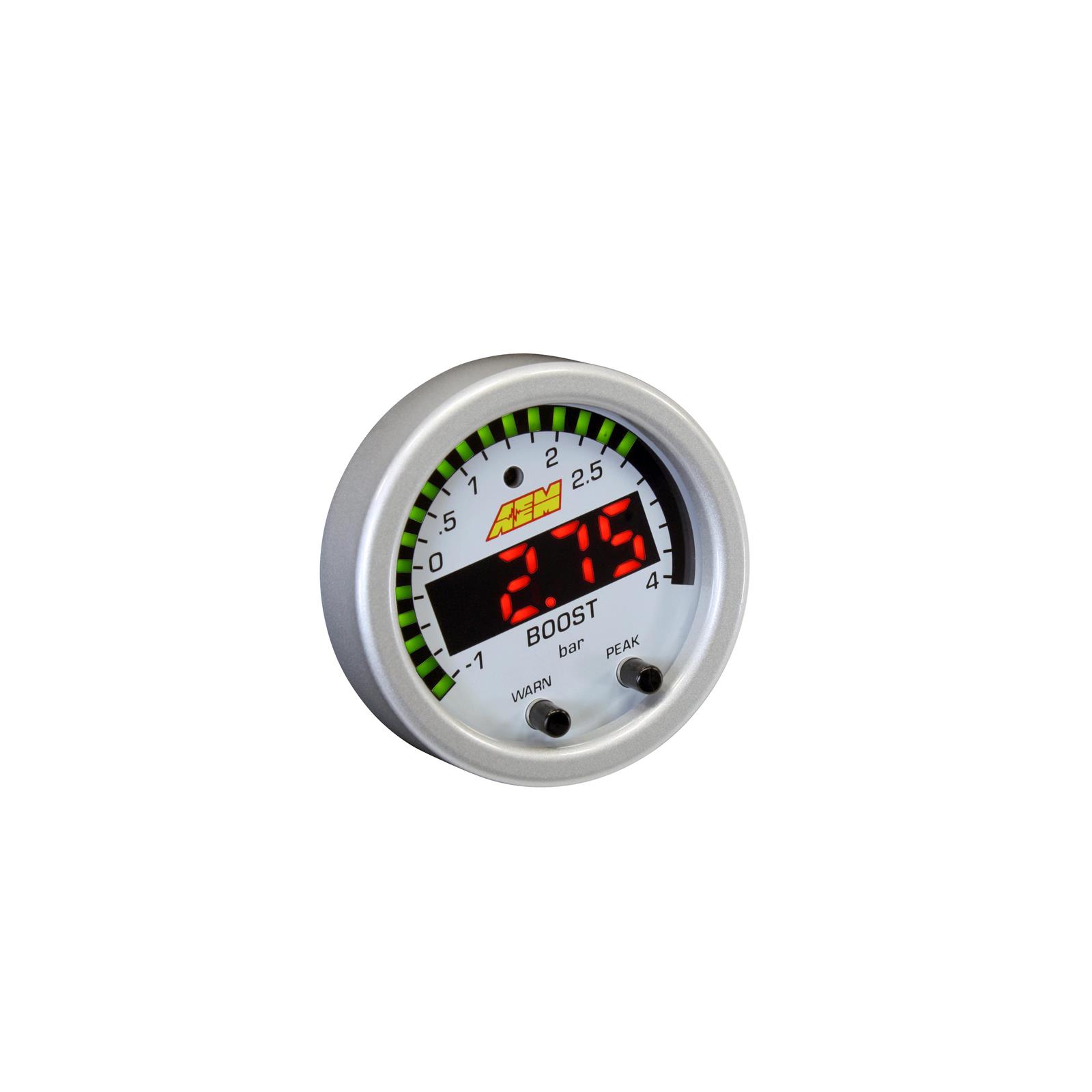 AEM 300308 XSeries Boost Pressure Gauge