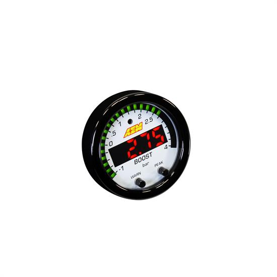 AEM 300308 XSeries Boost Pressure Gauge