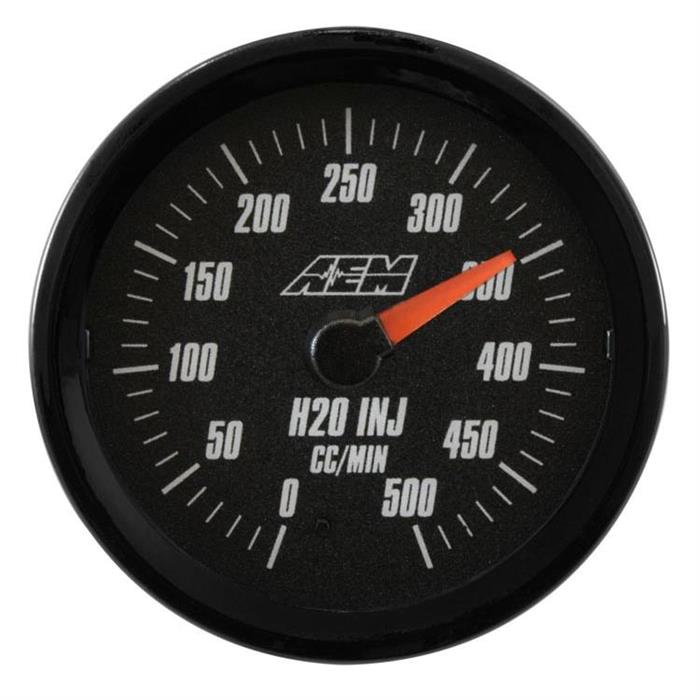 AEM 305141 Analog Style H2O Flow Gauge
