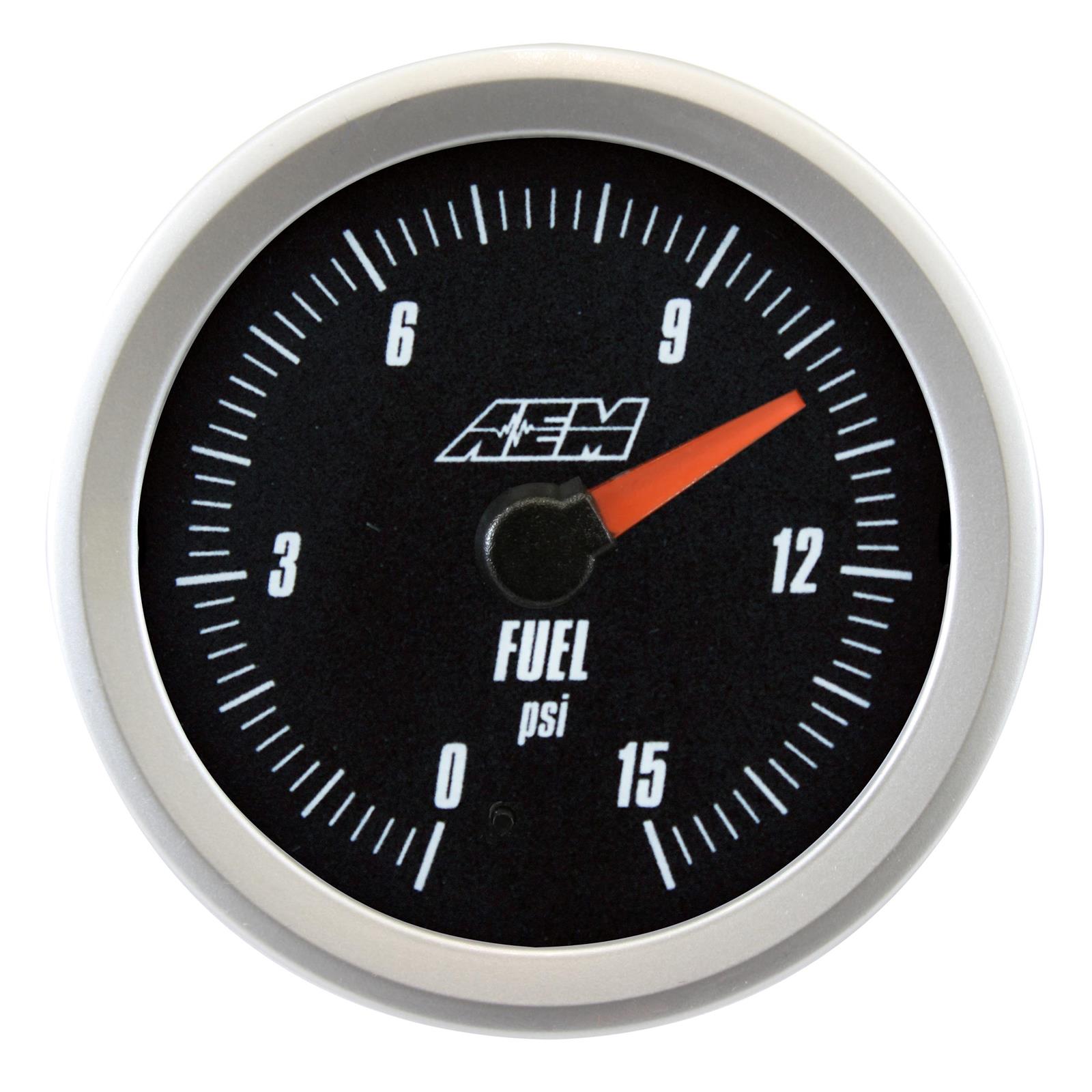 AEM 305144 Analog Style Boost or Fuel Pressure SAE Gauge