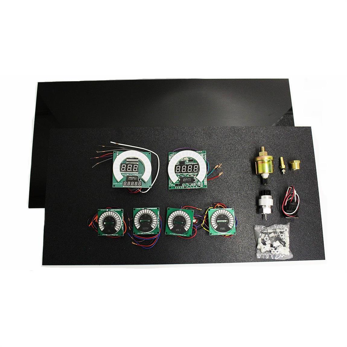 Intellitronix BG10003G CreateADash Install Kit, Green