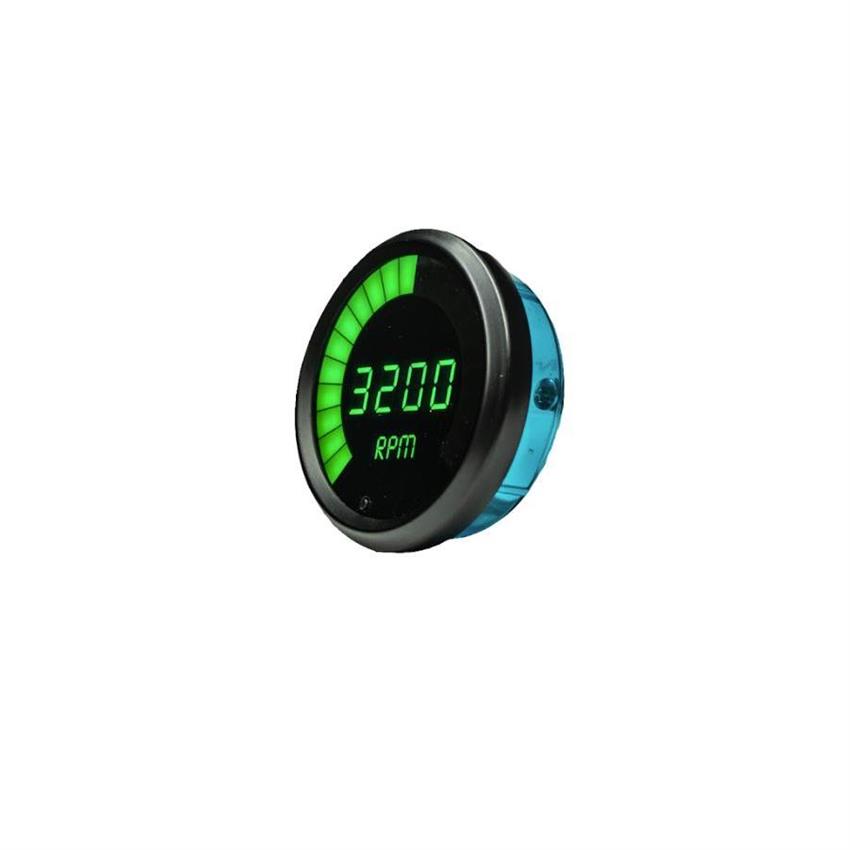 Intellitronix M9001G LED Digital/Bar Tachometer, Green