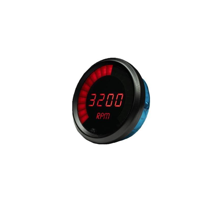 Intellitronix M9001R LED Digital/Bar Tachometer, Red