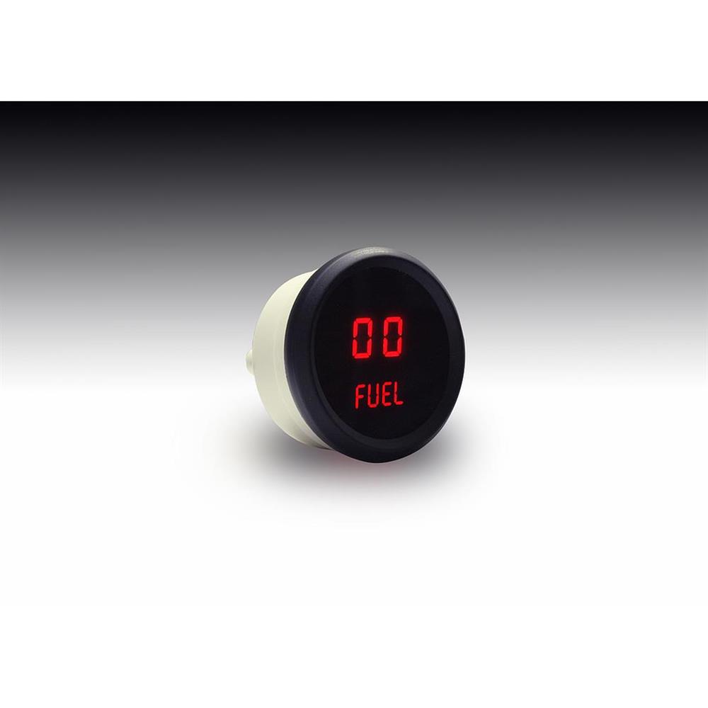 Intellitronix M9016R LED Digital Fuel Gauge, Red