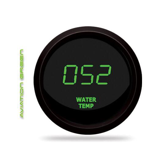 Intellitronix M9113G Digital Water Temp Gauge, Green