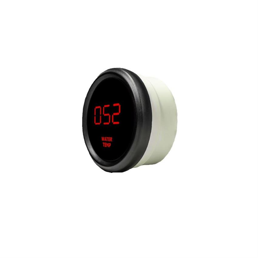 Intellitronix M9113R Digital Water Temp Gauge, Red