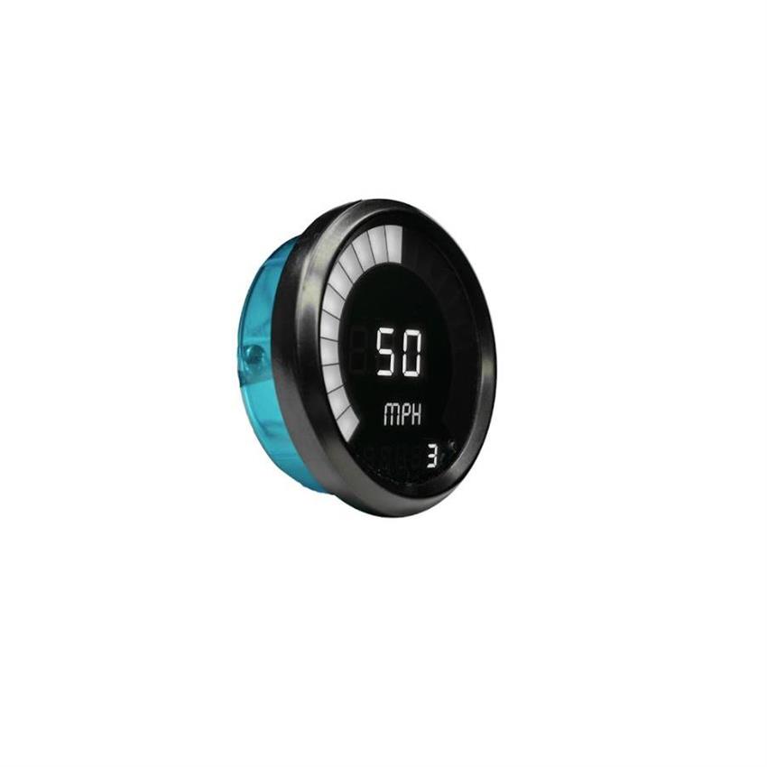Intellitronix M9222W LED Digital/Bar Tachometer, White