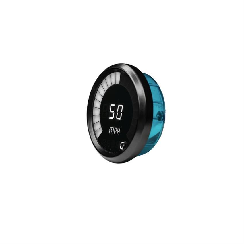 Intellitronix M9250W LED Digital/Bar Tachometer, White