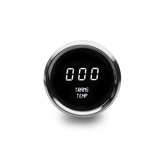 Intellitronix MS9107W Digital Trans Temp Gauge, White
