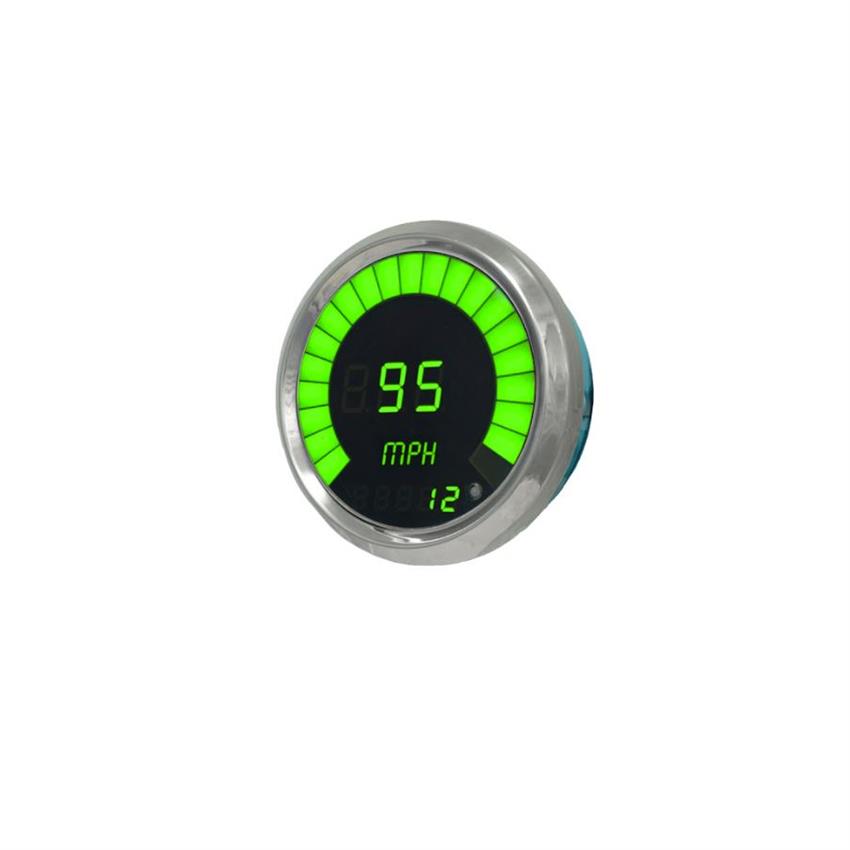 Intellitronix MS9222G LED Digital/Bar Tachometer, Green