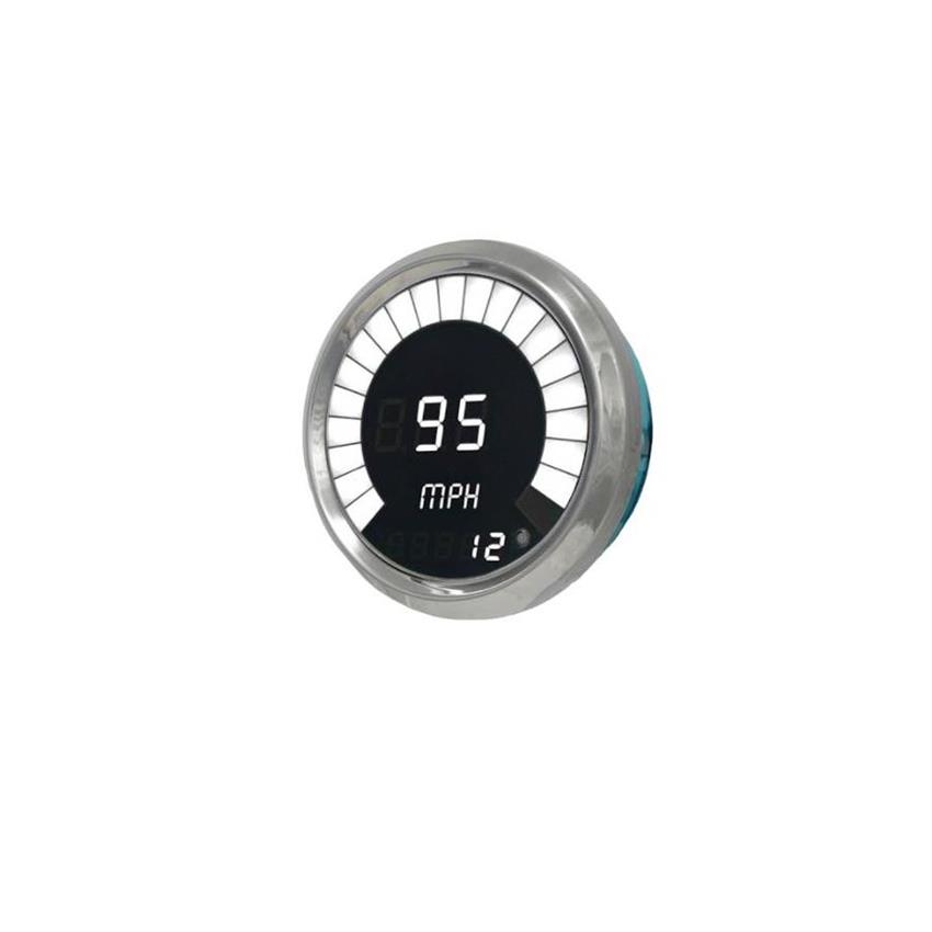 Intellitronix MS9222W LED Digital/Bar Tachometer, White