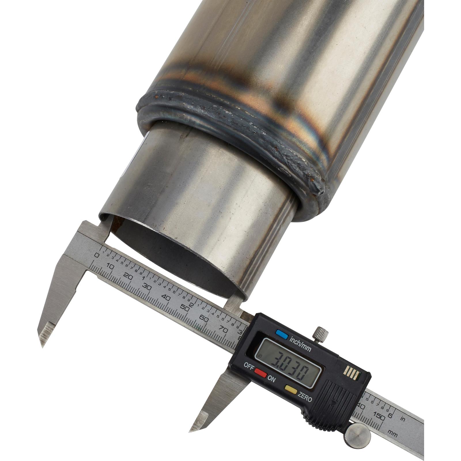 Beyea MUF3 Exhaust Muffler, 3" x 3" x 6"