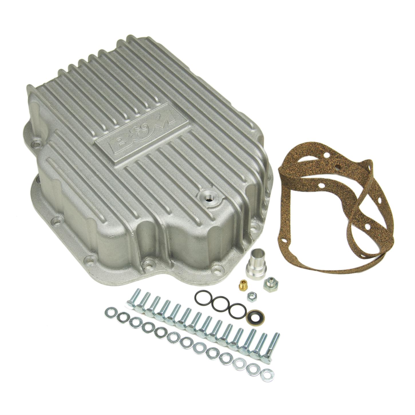 BMM20280 2 qt. Adds Deep Sump Transmission Pan for GM Ford TH400 - Natural