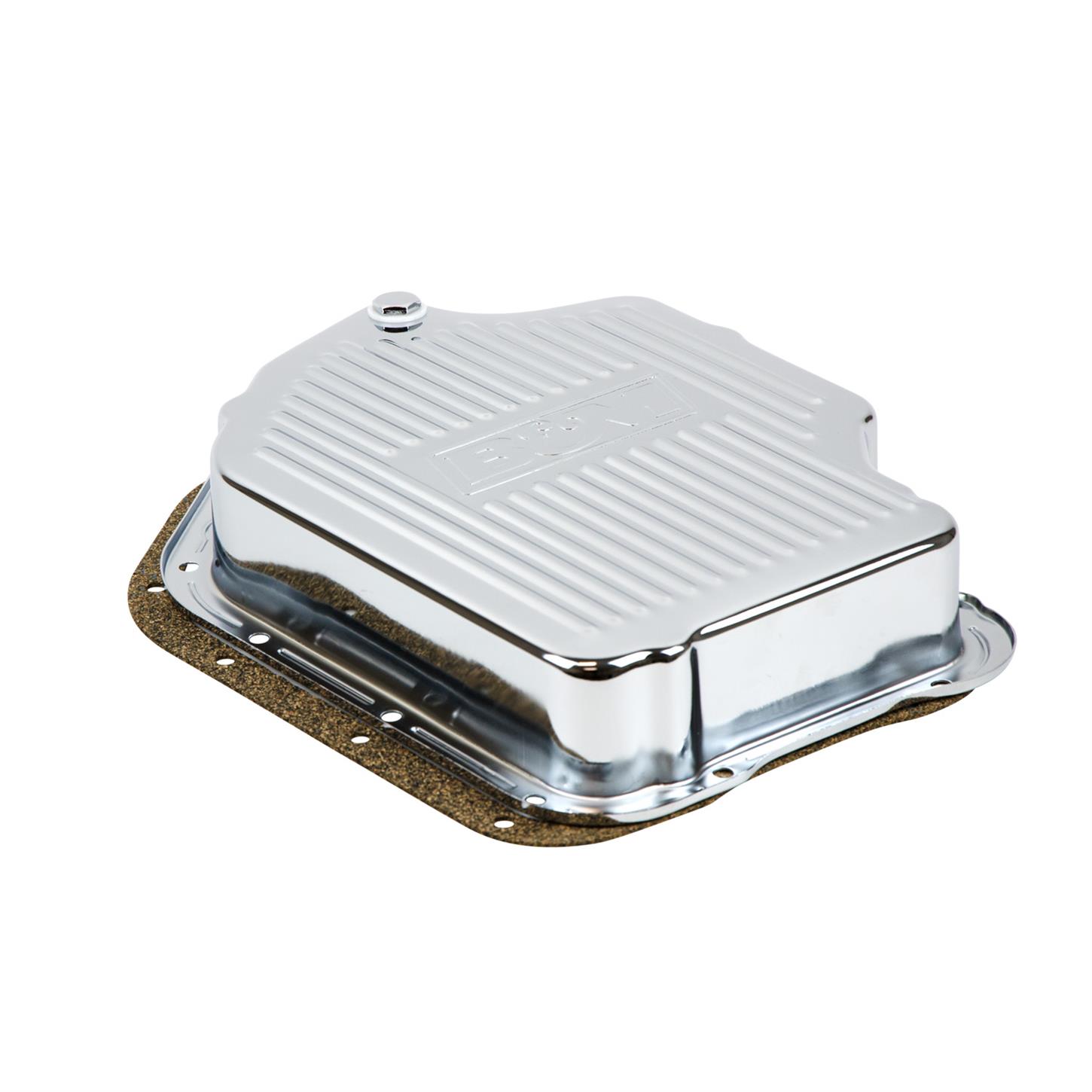 Turbo TH 400 Chrome Transmission Pan Trans TH400 DEEP