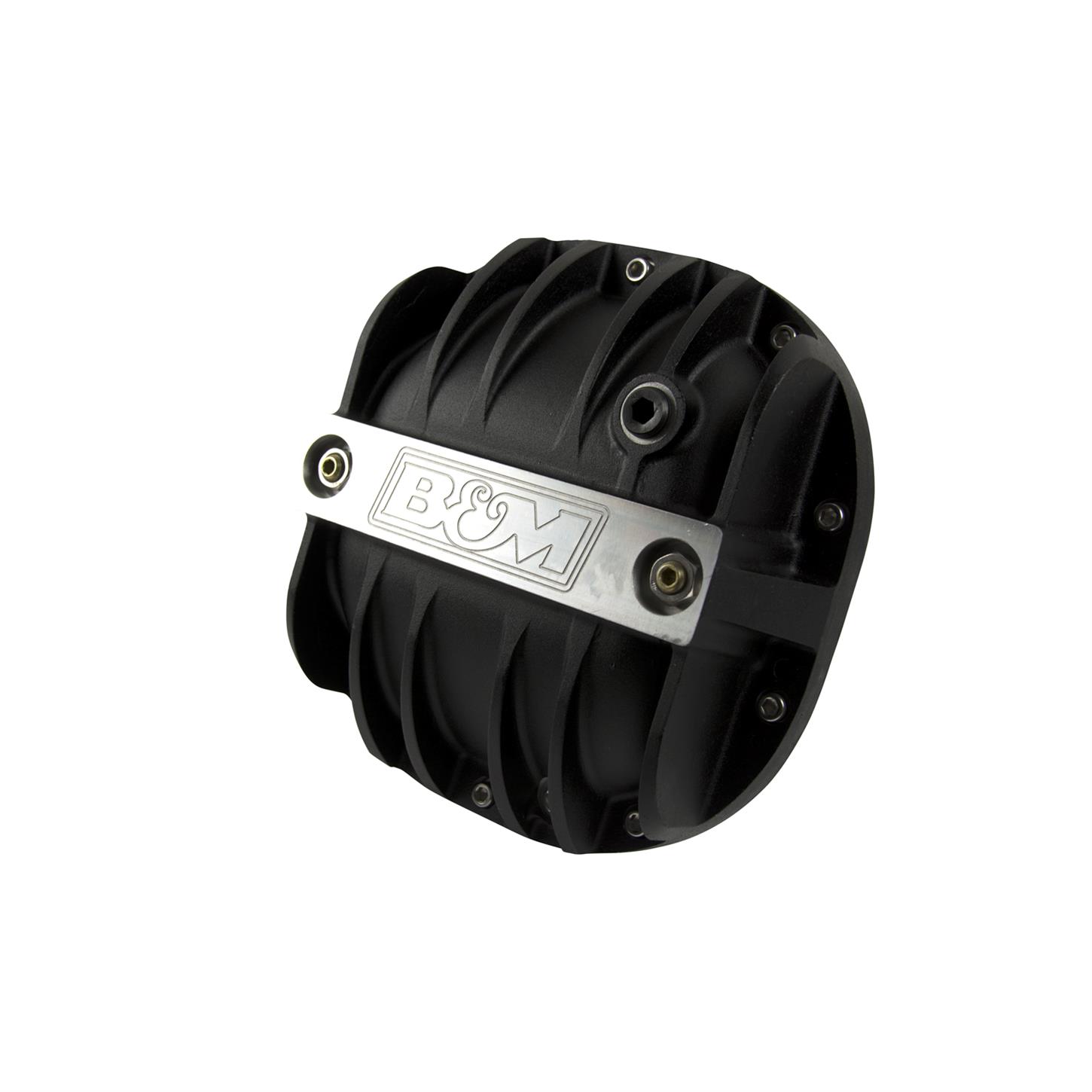 B&M 41297 Black Cast Aluminum Differential Cover for Ford 8.8 IN.