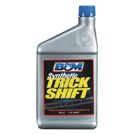B&M 80286 Synthetic Trick Shift ATF Automatic Transmission Fluid