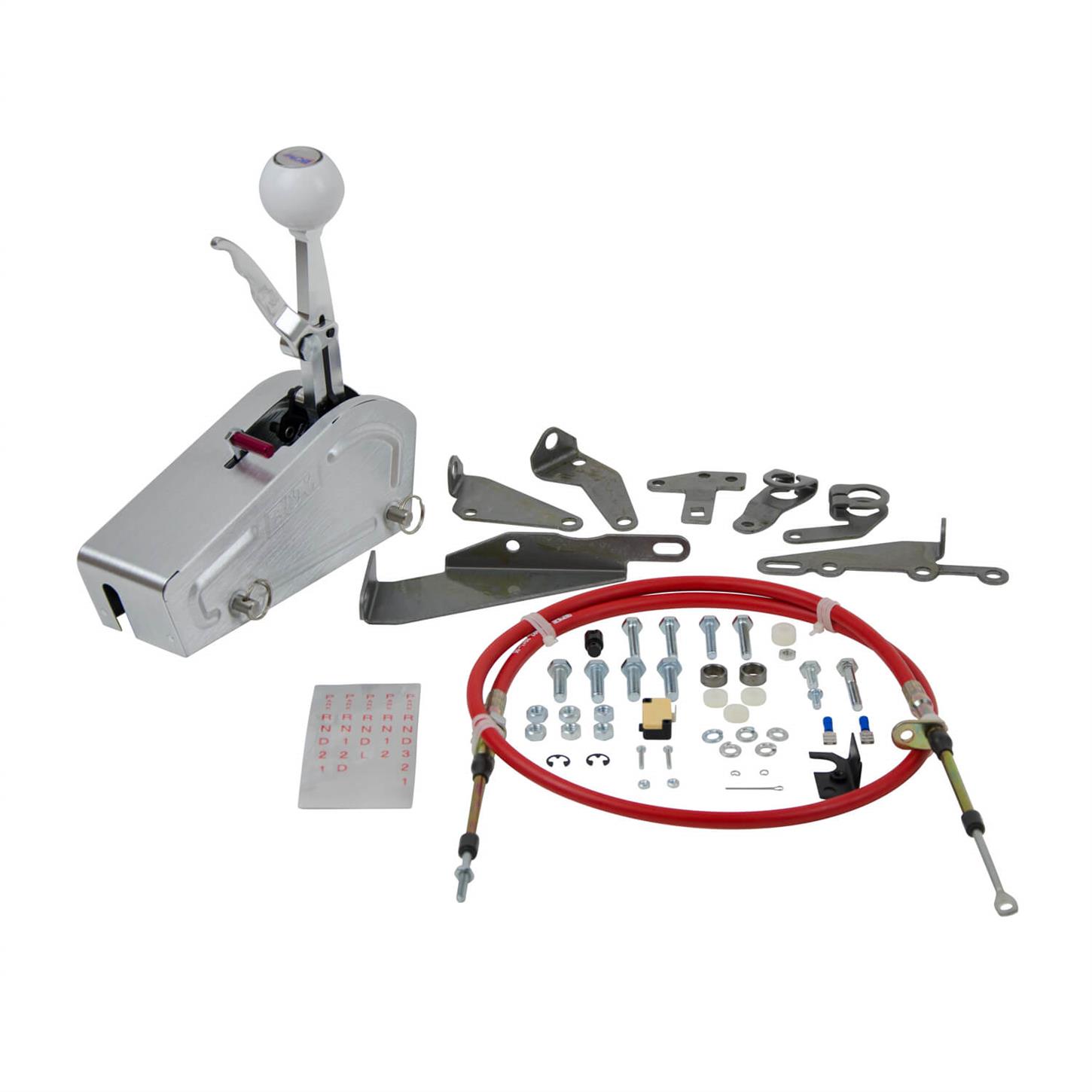 B&M 80706 Auto Shifter, Pro Stick Shifter w/ Cover