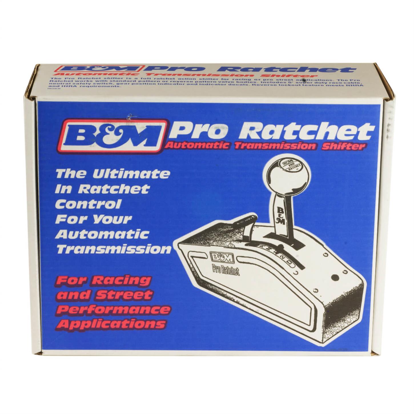 B&M 80840 Auto Shifter, Pro Ratchet Shifter, 6273 GM Powerglide