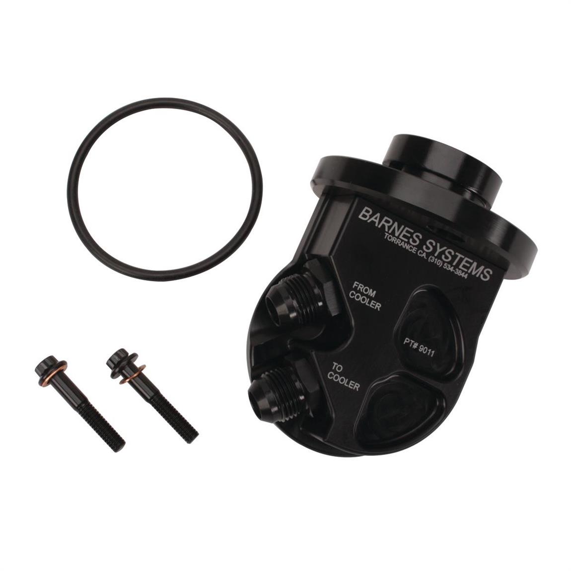 Barnes Systems 9011 Small Block Chevy Oil Cooler Adapter