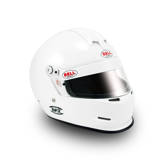 bell gtx.2 sa2010 auto racing helmet GP2 Youth Kart and SFI 24.1, SFI 24.1 | White karting and dirt track forms of racing Bell GT6 PRO Race Helmet